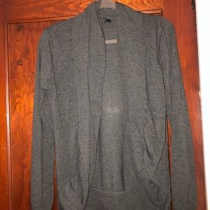 Grey cardigan
